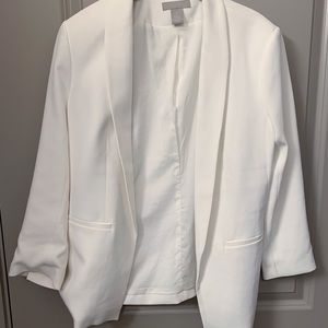 H&M White Blazer